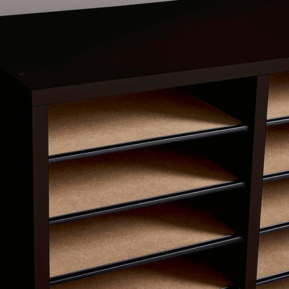 Safco Wooden Paper and Mail Organizer - Image 2