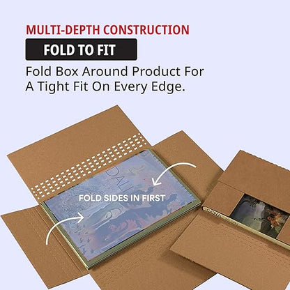 Tape Logic TLM1081K Easy-Fold Mailers, 10 1/4 x 8 1/4 x 1 1/4 - Image 3