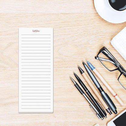 Current Elegant Lined Personalized Notepads – Set of 3, 50-Sheet Pads, 3 1/4 x - Image 3