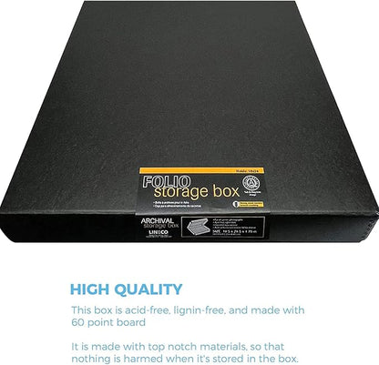 Lineco Folio Storage Box, Clamshell Design - Image 5