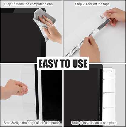 Office Desk Accessories 2pcs Multifunction Computer Monitor Memo Board - Image 4