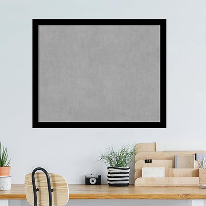 Amanti Art Black Framed Magnetic Board 35x43 X-Large Vision Board - Image 5
