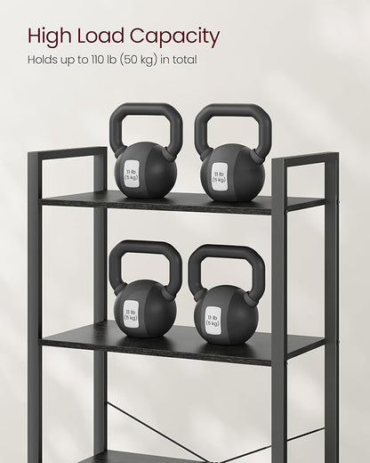VASAGLE 5-Tier Bookshelf, Bookcase - Image 7