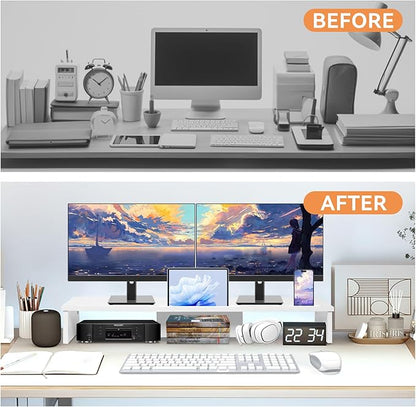 Qupui Dual Monitor Stand Riser - Image 4