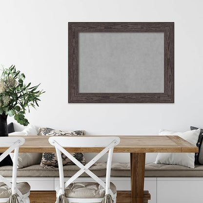 Amanti Art Black Framed Magnetic Board 26x34 Medium Vision Board - Image 5