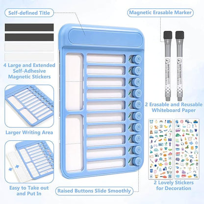 Audab 2Pcs Dry Erase Chore Chart - Image 4