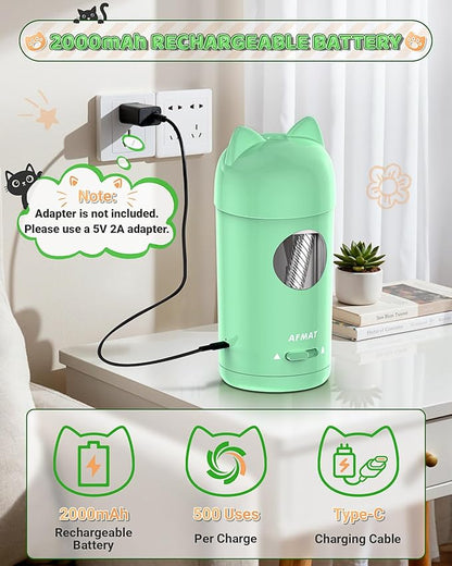 AFMAT Electric Pencil Sharpener, Fully Automatic Pencil Sharpener - Image 5