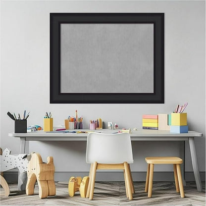 Amanti Art Black Framed Magnetic Board 23x29 Medium Vision Board - Image 5