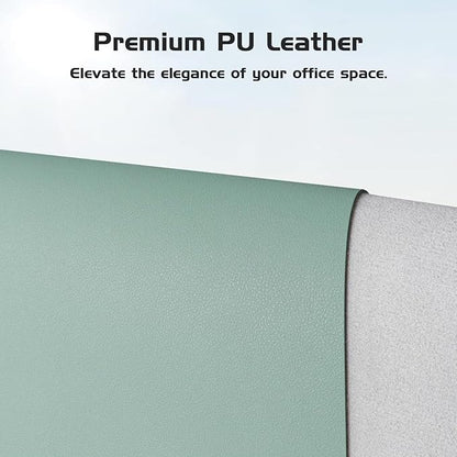 Aothia Leather Desk Pad Protector, Office Desk Mat, Large Mouse Pad, Laptop - Image 5