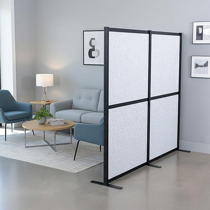 VIVO Modular Wall System, 2 PET Panels, Modern Professional Office Cubicle - Image 2