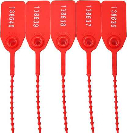 1000Pcs Plastic Tamper Shipping Seals Pull-Tite Security Seal Signage Numbered - Image 3