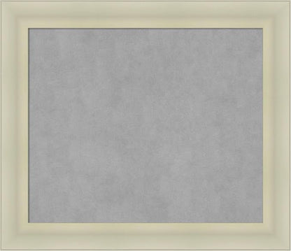 Amanti Art Silver Framed Magnetic Board 25x29 Medium Vision Board by AmantiArt