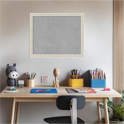 Amanti Art Silver Framed Magnetic Board 18x22 Small Vision Board - Image 5