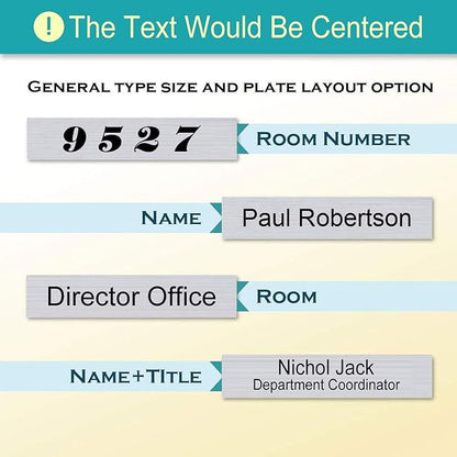 Personalized Office Engraved Name Plate - Image 5