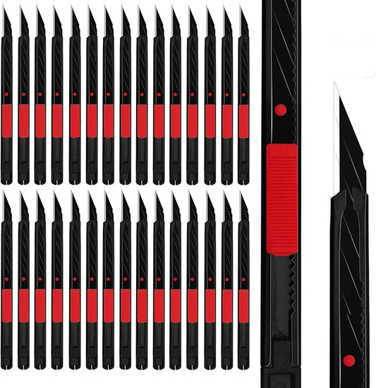 MANUFORE 30pcs 9mm Snap-off Knives by MANUFORE