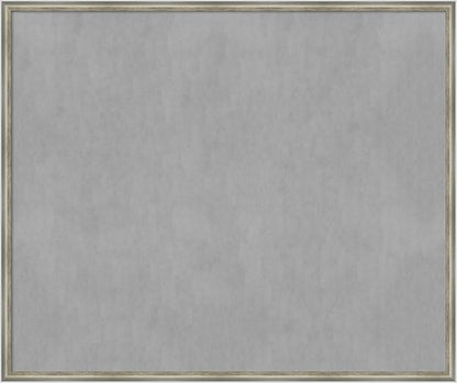 Amanti Art Silver Framed Magnetic Board 42x50 Oversize Vision Board by AmantiArt