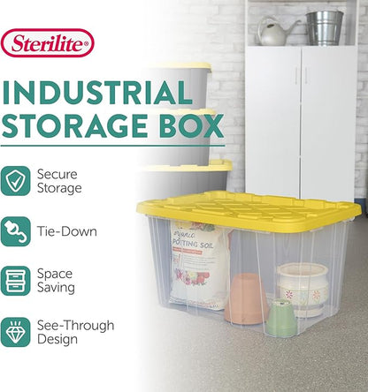 Sterilite 12 Pack Industrial Storage Box - Image 3
