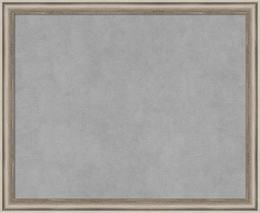 Amanti Art Silver Framed Magnetic Board 18x22 Small Vision Board by AmantiArt