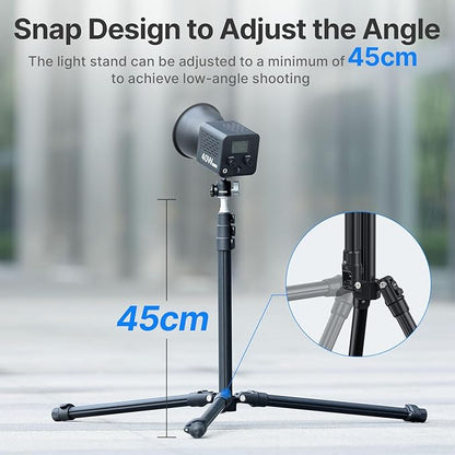 Ulanzi TT43 Extendable Photography Light Stand, Adjustable 6.23ft Aluminum - Image 5