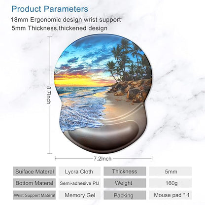 ITNRSIIET Ergonomic Mouse Pad - Image 5