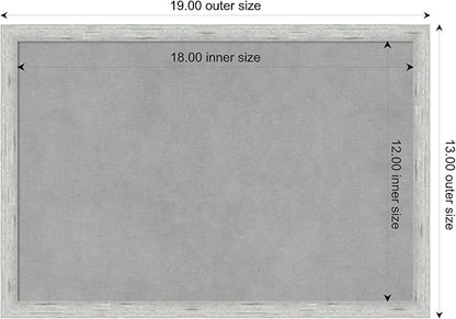 Amanti Art Silver Framed Magnetic Board 13x19 Small Vision Board - Image 4