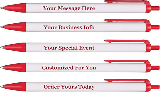 RevMark Personalized Ballpoint Pen, Custom Printed Name, Business or Event by RevMark
