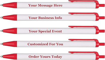 RevMark Personalized Ballpoint Pen, Custom Printed Name, Business or Event by RevMark