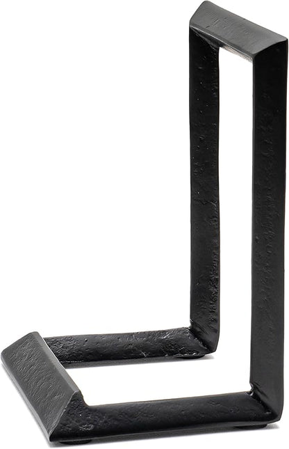 Red Co. 8” Decorative Metal Display Plate Stand and Art Holder Easel in Black - Image 4