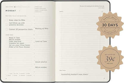 Full Focus Oatmeal Linen Planner by Michael Hyatt - Image 2