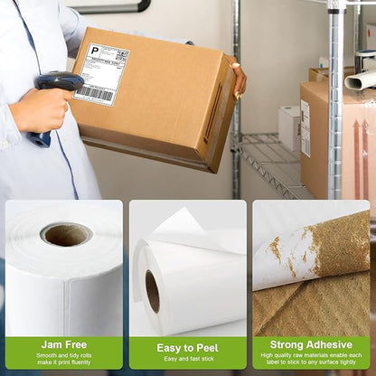 Compatible 2" x 1" Direct Thermal Labels Replacement - Image 3