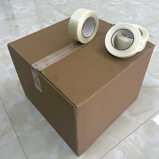 CHUANGSEED 3Pack Mono Filament Strapping Tape 6.2mil x 1Inch x 60yds Commodity - Image 3