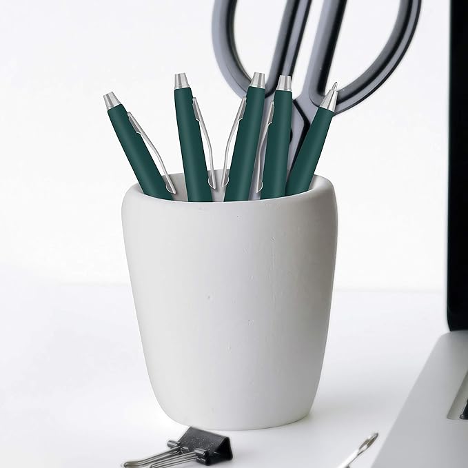 DISCOUNT PROMOS Custom Langham Ballpoint Pens Set of 100, Personalized Bulk Pack - Image 7