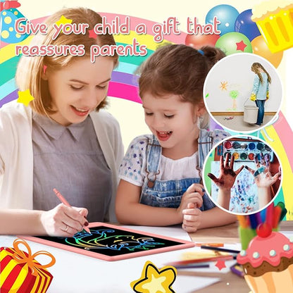 BUKEBU LCD Writing Tablet Doodle Board, 12.5 inch Colorful Drawing Pad - Image 7