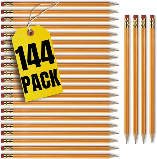 1InTheOffice Pre Sharpened Pencils #2, Pencils by 1InTheOffice