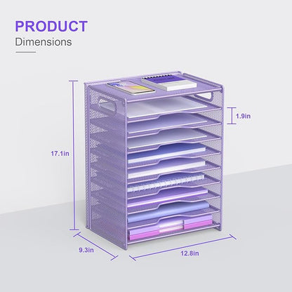 OUTWOLF 10 Tier Paper Organizer - Image 3