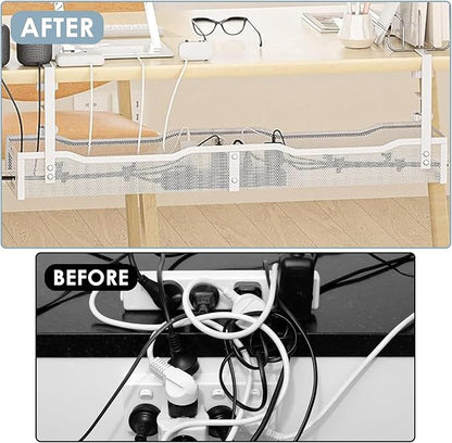Mzmaxy Cable Management, Metal Cord Organizer - Image 6