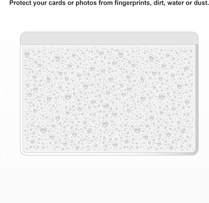 Clear Adhesive 5" x 7" Index Card Pockets - Image 6