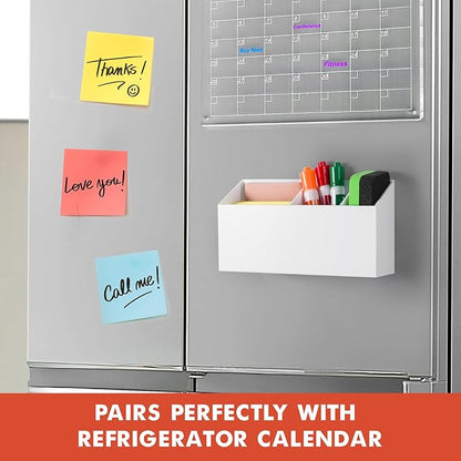 Banafich Magnetic Dry Erase Marker Holder, Acrylic Magnet Pen Holder - Image 6