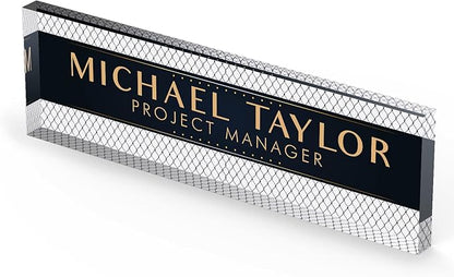 Artblox Personalized Office Desk Name Plate - Image 5