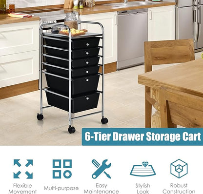 Giantex Rolling Storage Cart - Image 7