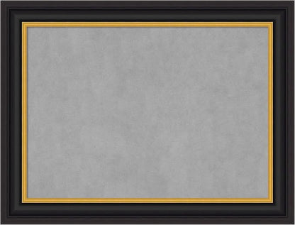 Amanti Art Black Framed Magnetic Board 26x34 Medium Vision Board by AmantiArt