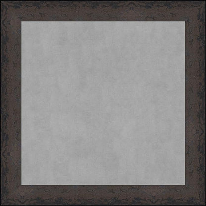 Amanti Art Black Framed Magnetic Board 29x29 Medium Vision Board by AmantiArt