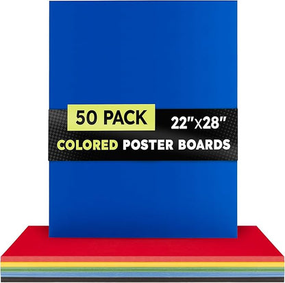 Hygloss Large Colored Poster Board 22x28 - Image 7