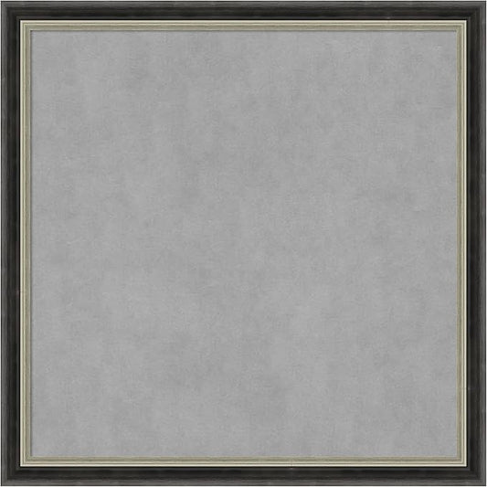 Amanti Art Black Framed Magnetic Board 13x13 X-Small Vision Board by AmantiArt