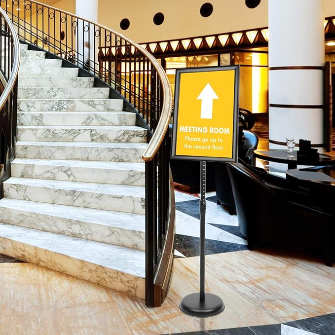 DISPLAYSWORKER Sign Stand, Sign Holder Floor Stand - Image 8