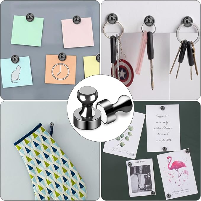 LOVIMAG Fridge Magnets 25Pcs Refrigerator Whiteboard Small Strong Magnet - Image 7