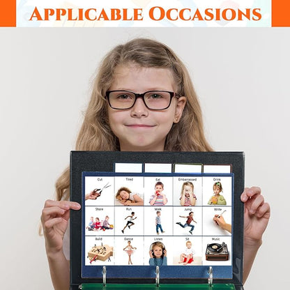 Communication Book Bulk 162 Laminate Icon Picture Cards - Image 5
