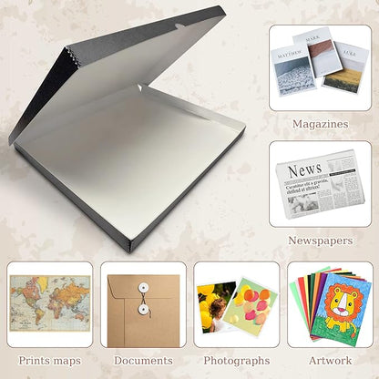 Golden State Art, Archival Folio Storage Box 11x14, Clamshell Design - Image 6