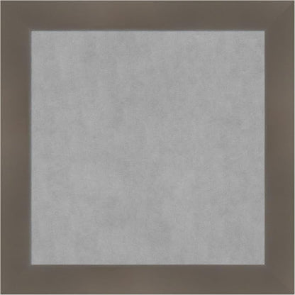 Amanti Art Grey Framed Magnetic Board 14x14 X-Small Vision Board by AmantiArt