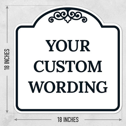 Custom Decorative Sign, Personalized Metal Sign - Image 3